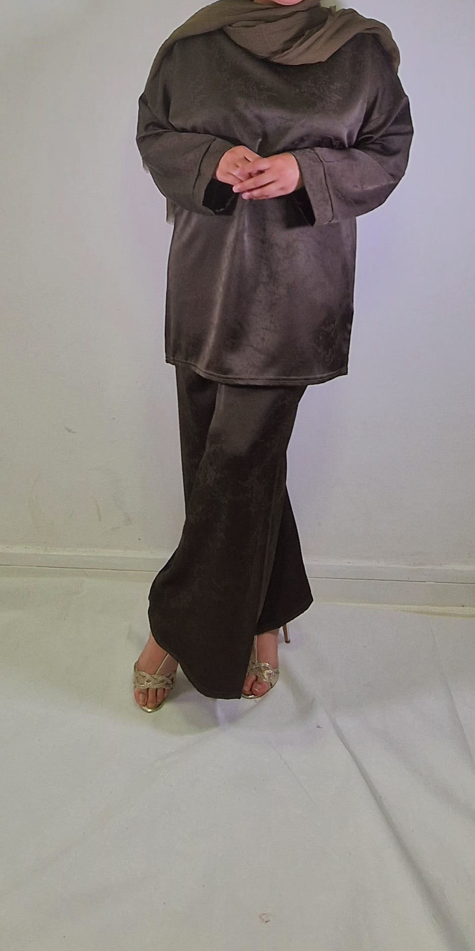 Yara floral satin co ord
