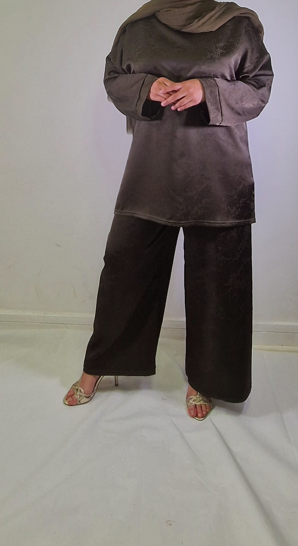 Yara floral satin co ord