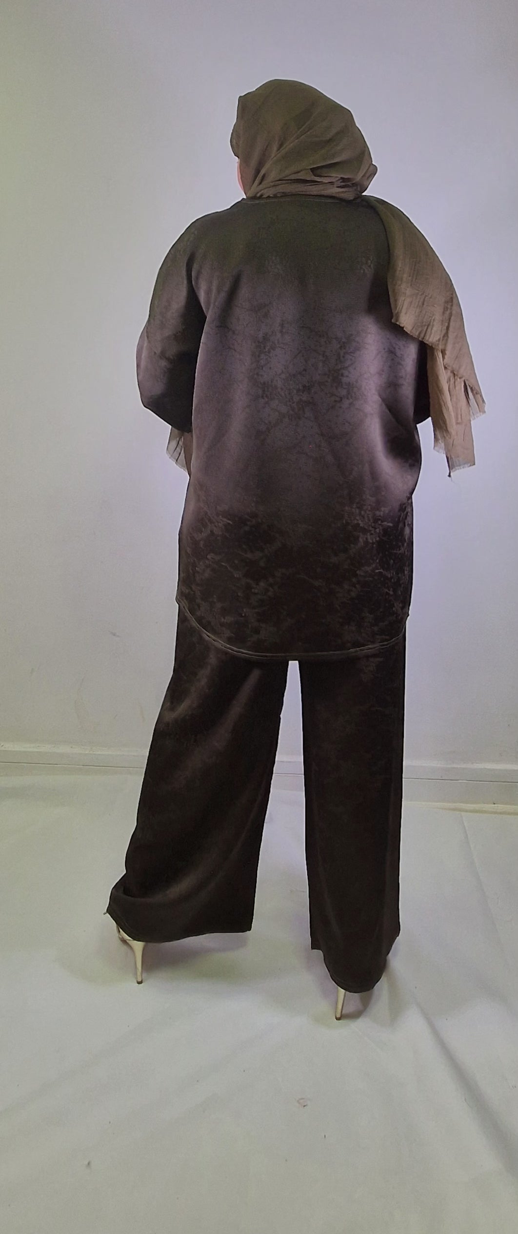 Yara floral satin co ord