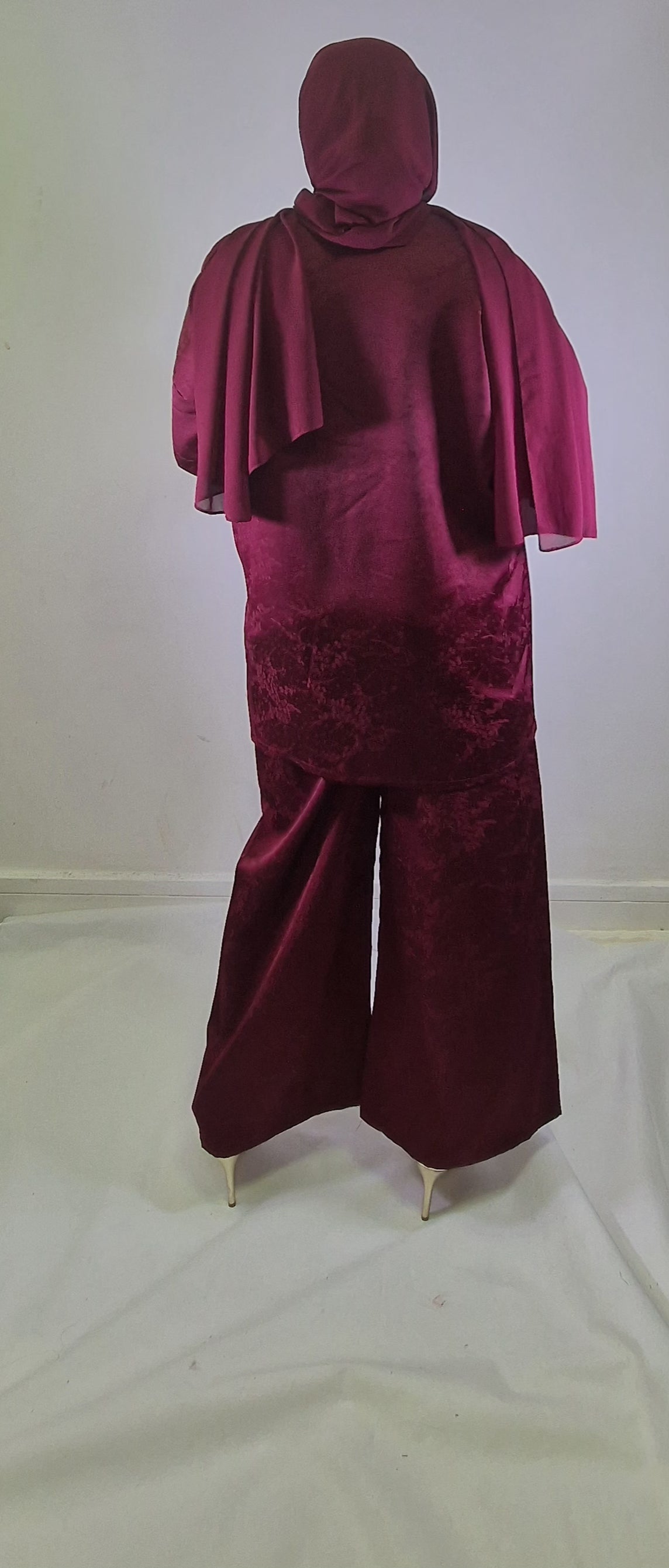Yara Floral Satin Co-ord