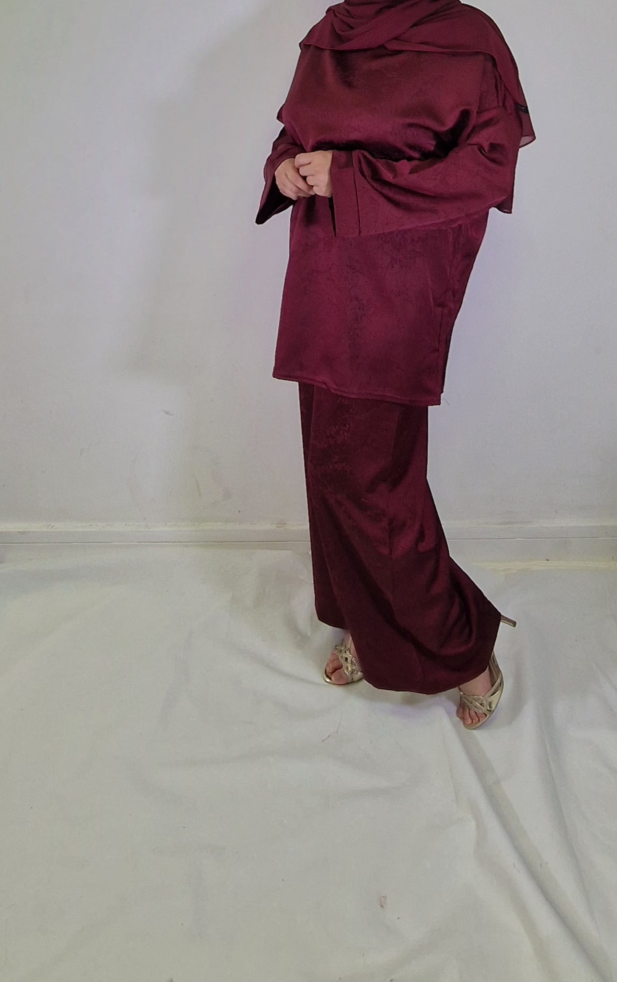 Yara Floral Satin Co-ord