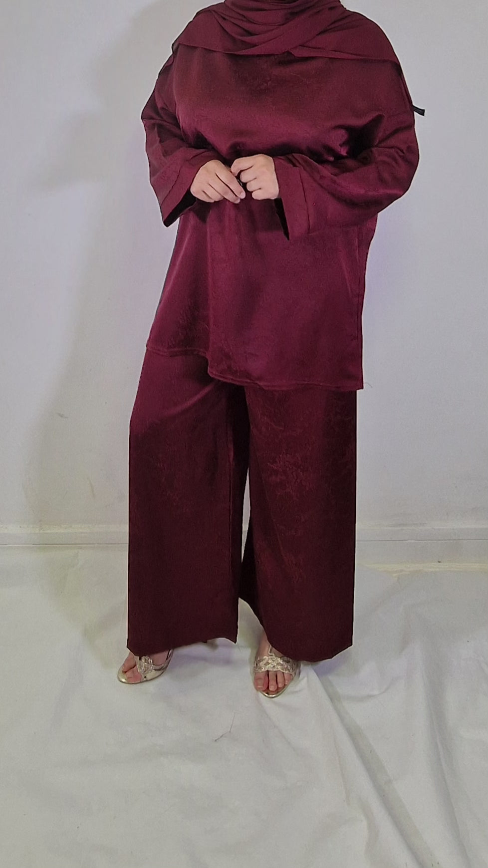 Yara Floral Satin Co-ord