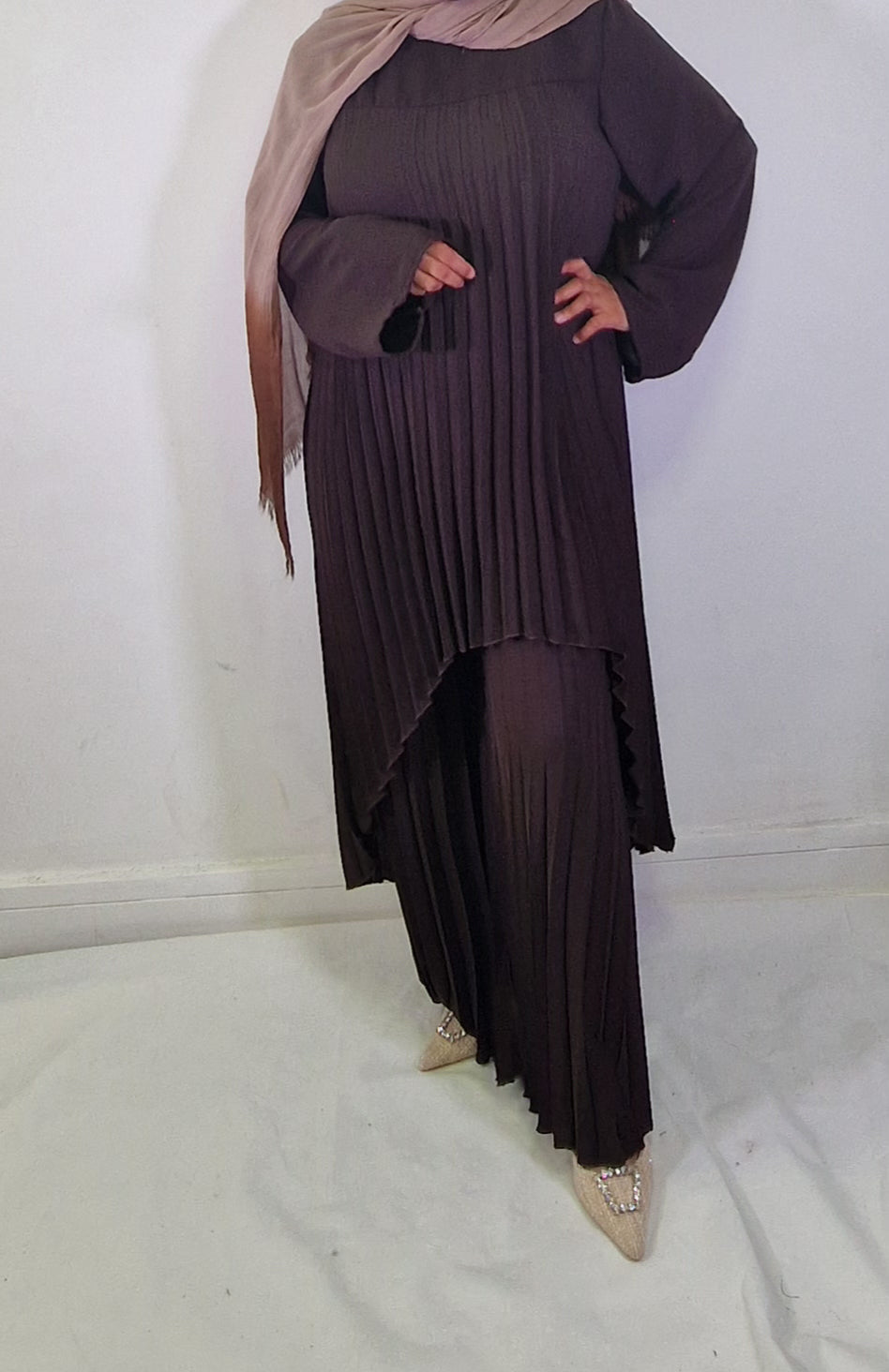 Ayesha pleated co-ord