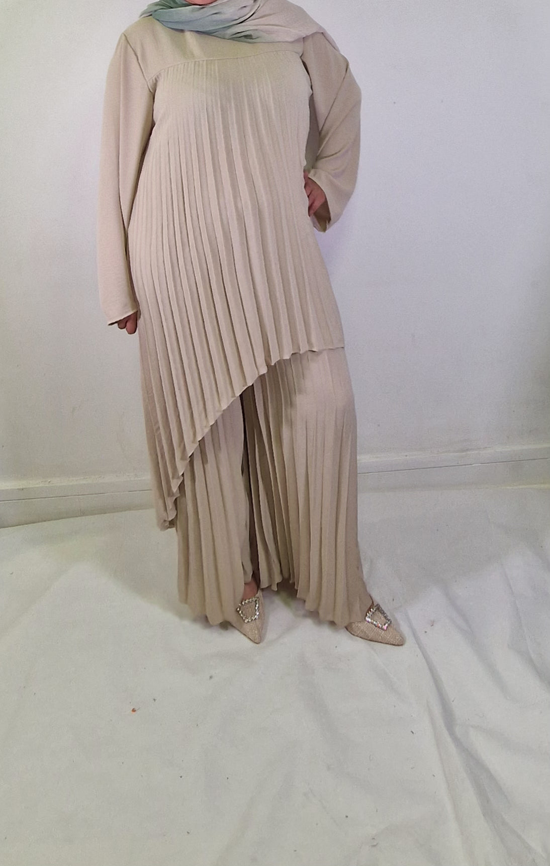 Ayesha Pleated Co-ord