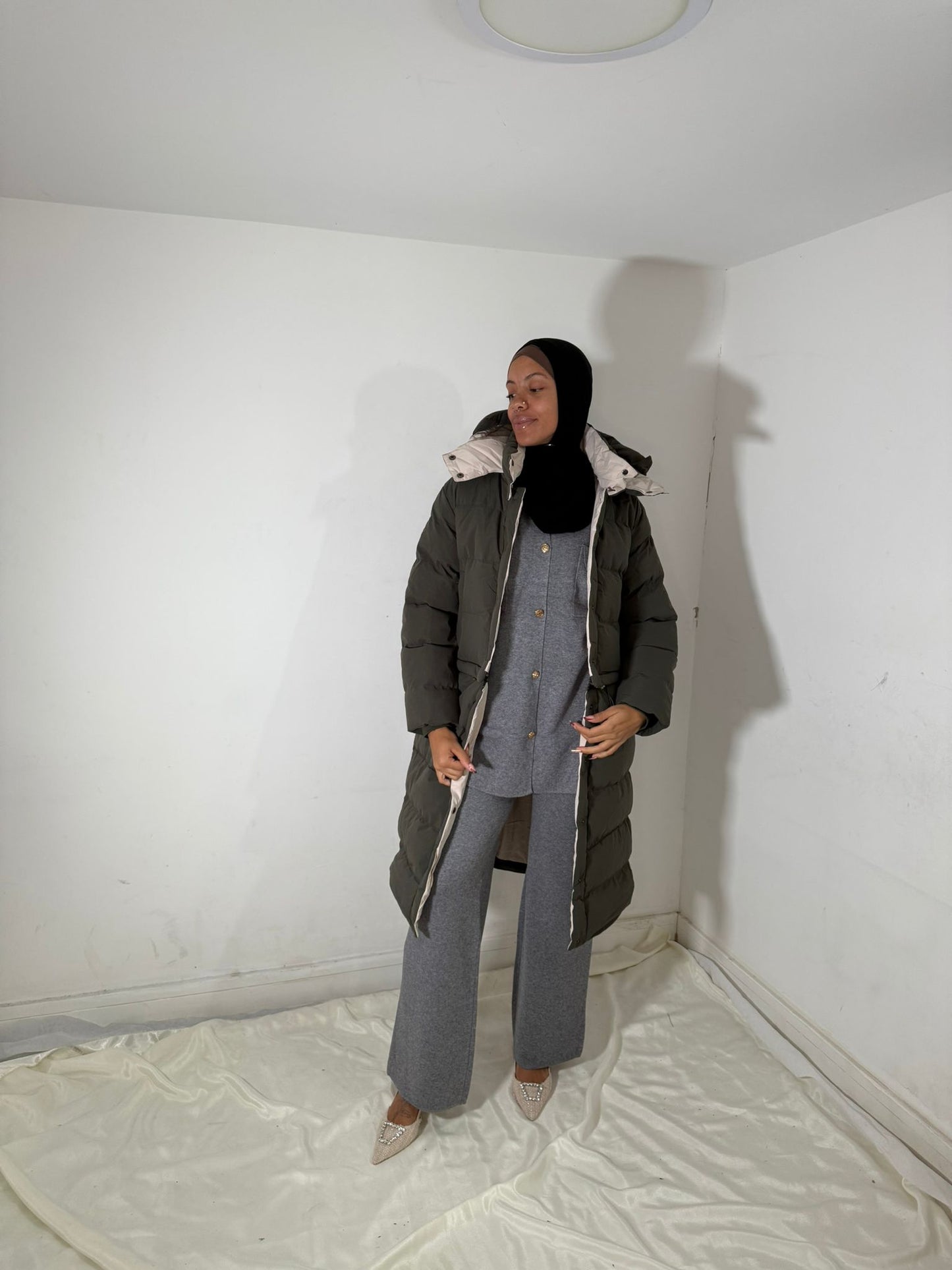 Versatile puffer coat