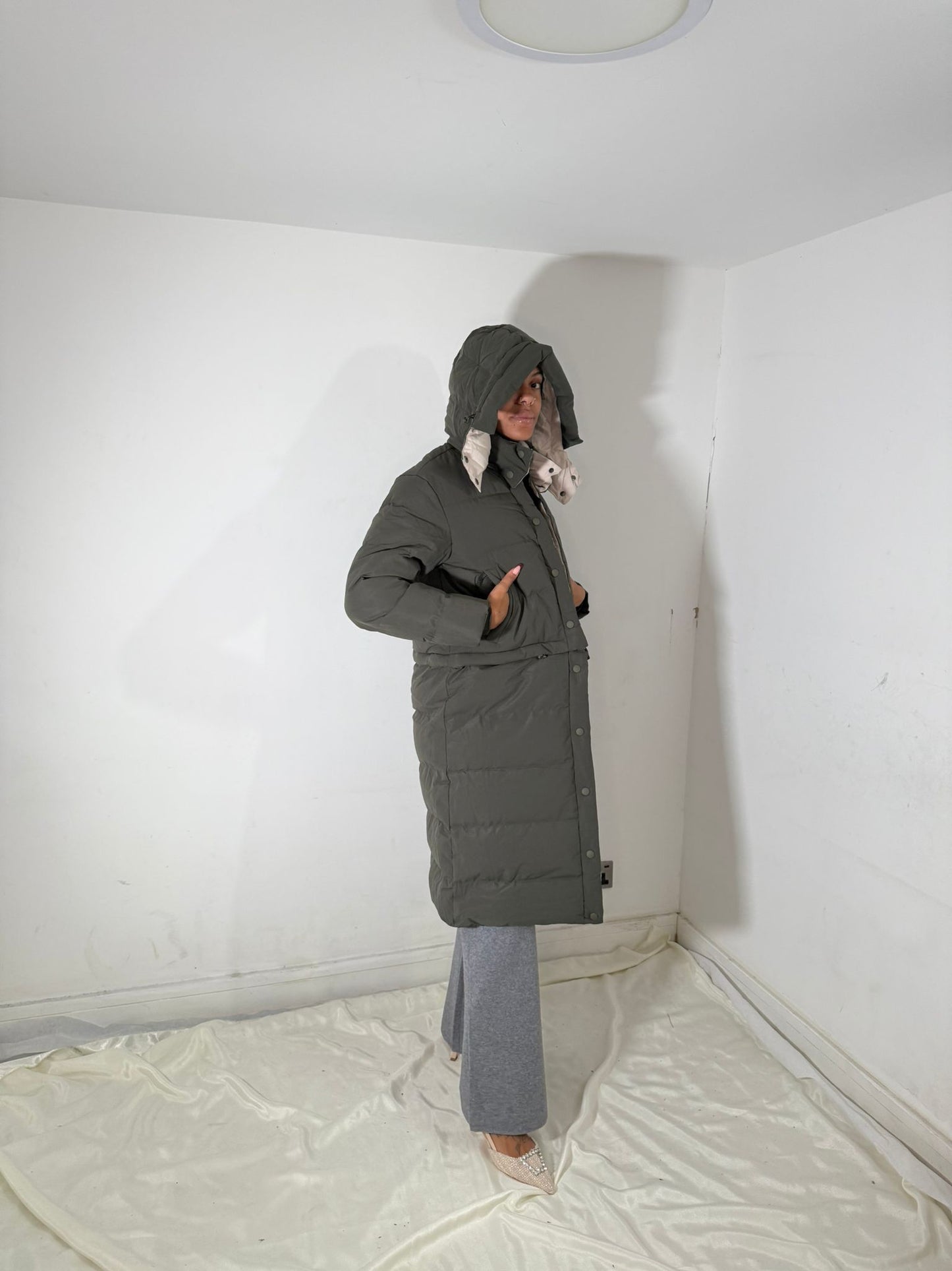 Versatile puffer coat